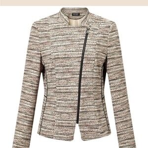 50% off sale 🔥🔥 -  Gerry Weber Women's Tweed Blazer - Cream and Black